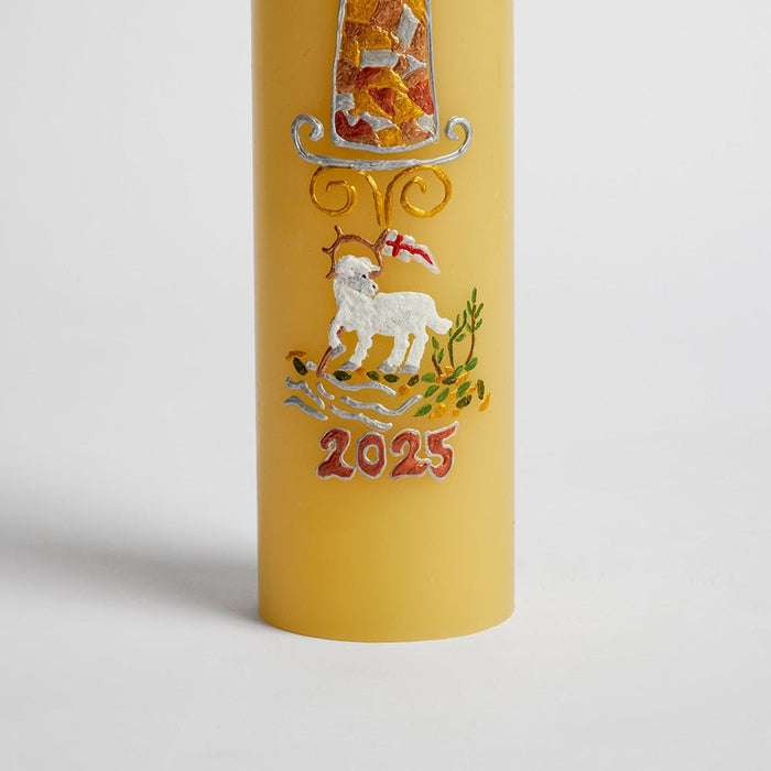 Cero Pasquale dipinto F - Ecclesiis Articoli religiosi, candele ceri lumini e tanto altro